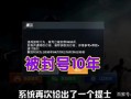 揭秘和平精英外挂封号悲剧：十年封禁的真实案例与警示_和平精英外挂封号10年图片